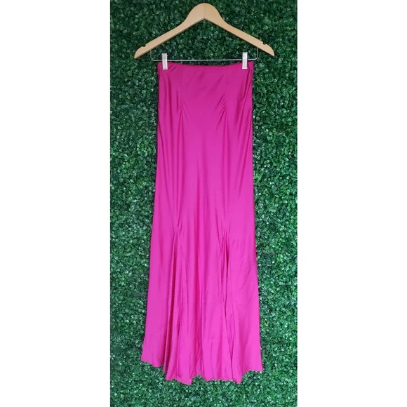 J.Crew Collection drapey slip skirt in featherweight satin - Picture 9 of 12